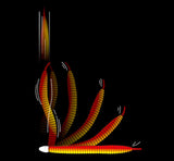 DEPS Deathadder Stick 4.5" - 8 pc