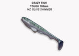 CRAZY FISH Tough 4" (10 cm) - 6 pc - CRAZY FISH Tough 4" (10 cm) - 6 pc | BS Fishing
