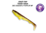 CRAZY FISH Tough 5" (12,5 cm) - 5 pc - CRAZY FISH Tough 5" (12,5 cm) - 5 pc | BS Fishing