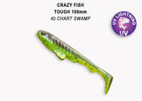 CRAZY FISH Tough 4" (10 cm) - 6 pc - CRAZY FISH Tough 4" (10 cm) - 6 pc | BS Fishing
