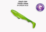 CRAZY FISH Tough 5" (12,5 cm) - 5 pc - CRAZY FISH Tough 5" (12,5 cm) - 5 pc | BS Fishing