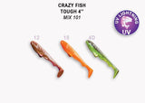 CRAZY FISH Tough 5,9" (14.5 cm) - 2 pc - CRAZY FISH Tough 5,9" (14.5 cm) - 2 pc | BS Fishing