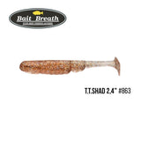 BAIT BREATH T.T. Shad 2.4" (6.2 cm) - 8pc - BAIT BREATH T.T. Shad 2.4" (6.2 cm) - 8pc | BS Fishing