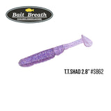 BAIT BREATH T.T. Shad 2.4" (6.2 cm) - 8pc - BAIT BREATH T.T. Shad 2.4" (6.2 cm) - 8pc | BS Fishing