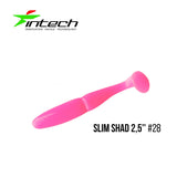 INTECH Slim Shad 2,5"(6.25 cm) - 12 pc - INTECH Slim Shad 2,5"(6.25 cm) - 12 pc | BS Fishing