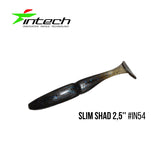 INTECH Slim Shad 2,5"(6.25 cm) - 12 pc - INTECH Slim Shad 2,5"(6.25 cm) - 12 pc | BS Fishing