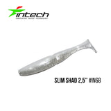 INTECH Slim Shad 2,5"(6.25 cm) - 12 pc - INTECH Slim Shad 2,5"(6.25 cm) - 12 pc | BS Fishing
