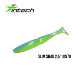 INTECH Slim Shad 2,5"(6.25 cm) - 12 pc - INTECH Slim Shad 2,5"(6.25 cm) - 12 pc | BS Fishing