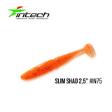 INTECH Slim Shad 2,5"(6.25 cm) - 12 pc - INTECH Slim Shad 2,5"(6.25 cm) - 12 pc | BS Fishing