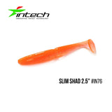 INTECH Slim Shad 2,5"(6.25 cm) - 12 pc - INTECH Slim Shad 2,5"(6.25 cm) - 12 pc | BS Fishing