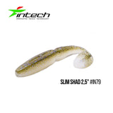 INTECH Slim Shad 2,5"(6.25 cm) - 12 pc - INTECH Slim Shad 2,5"(6.25 cm) - 12 pc | BS Fishing
