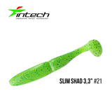 Intech Slim Shad 3,3" (8 cm) - 7 pc - Intech Slim Shad 3,3" (8 cm) - 7 pc | BS Fishing