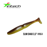 Intech Slim Shad 3,3" (8 cm) - 7 pc - Intech Slim Shad 3,3" (8 cm) - 7 pc | BS Fishing