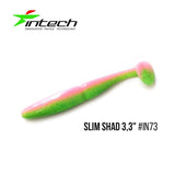 Intech Slim Shad 3,3" (8 cm) - 7 pc - Intech Slim Shad 3,3" (8 cm) - 7 pc | BS Fishing