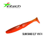 Intech Slim Shad 3,3" (8 cm) - 7 pc - Intech Slim Shad 3,3" (8 cm) - 7 pc | BS Fishing