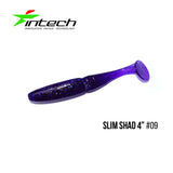 INTECH Slim Shad 4" (10 cm) - 5 pc - INTECH Slim Shad 4" (10 cm) - 5 pc | BS Fishing