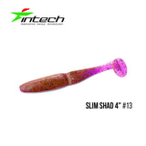 INTECH Slim Shad 4" (10 cm) - 5 pc - INTECH Slim Shad 4" (10 cm) - 5 pc | BS Fishing