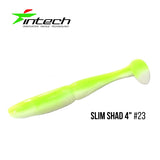 INTECH Slim Shad 4" (10 cm) - 5 pc - INTECH Slim Shad 4" (10 cm) - 5 pc | BS Fishing