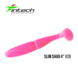 INTECH Slim Shad 4" (10 cm) - 5 pc - INTECH Slim Shad 4" (10 cm) - 5 pc | BS Fishing