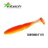 INTECH Slim Shad 4" (10 cm) - 5 pc - INTECH Slim Shad 4" (10 cm) - 5 pc | BS Fishing