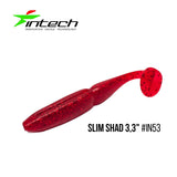 INTECH Slim Shad 4" (10 cm) - 5 pc - INTECH Slim Shad 4" (10 cm) - 5 pc | BS Fishing