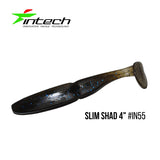 INTECH Slim Shad 4" (10 cm) - 5 pc - INTECH Slim Shad 4" (10 cm) - 5 pc | BS Fishing