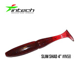 INTECH Slim Shad 4" (10 cm) - 5 pc - INTECH Slim Shad 4" (10 cm) - 5 pc | BS Fishing