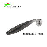 INTECH Slim Shad 4" (10 cm) - 5 pc - INTECH Slim Shad 4" (10 cm) - 5 pc | BS Fishing