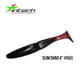 INTECH Slim Shad 4" (10 cm) - 5 pc - INTECH Slim Shad 4" (10 cm) - 5 pc | BS Fishing