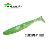 INTECH Slim Shad 5" (12.5 cm) - 5 pc - INTECH Slim Shad 5" (12.5 cm) - 5 pc | BS Fishing