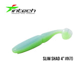 INTECH Slim Shad 4" (10 cm) - 5 pc - INTECH Slim Shad 4" (10 cm) - 5 pc | BS Fishing