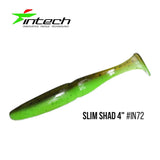 INTECH Slim Shad 4" (10 cm) - 5 pc - INTECH Slim Shad 4" (10 cm) - 5 pc | BS Fishing