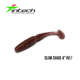 INTECH Slim Shad 4" (10 cm) - 5 pc - INTECH Slim Shad 4" (10 cm) - 5 pc | BS Fishing