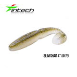 INTECH Slim Shad 4" (10 cm) - 5 pc - INTECH Slim Shad 4" (10 cm) - 5 pc | BS Fishing