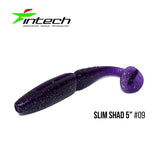 INTECH Slim Shad 5" (12.5 cm) - 5 pc - INTECH Slim Shad 5" (12.5 cm) - 5 pc | BS Fishing
