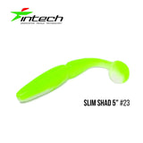 INTECH Slim Shad 5" (12.5 cm) - 5 pc - INTECH Slim Shad 5" (12.5 cm) - 5 pc | BS Fishing