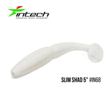 INTECH Slim Shad 5" (12.5 cm) - 5 pc - INTECH Slim Shad 5" (12.5 cm) - 5 pc | BS Fishing