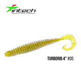 Intech Turborib 4" (10cm) - 5 pc - Intech Turborib 4" (10cm) - 5 pc | BS Fishing