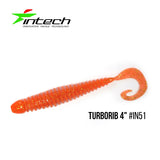 Intech Turborib 4" (10cm) - 5 pc - Intech Turborib 4" (10cm) - 5 pc | BS Fishing