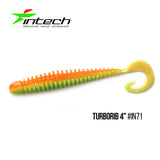 Intech Turborib 4" (10cm) - 5 pc - Intech Turborib 4" (10cm) - 5 pc | BS Fishing