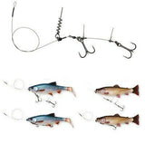 Monture SAVAGE GEAR Linethru Corkscrew Rig - Monture SAVAGE GEAR Linethru Corkscrew Rig | BS Fishing