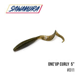 SAWAMURA One Up Curly 5" (12.5 cm) - 5pc - BS Fishing