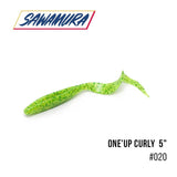 SAWAMURA One Up Curly 5" (12.5 cm) - 5pc - BS Fishing