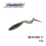 SAWAMURA One Up Curly 5" (12.5 cm) - 5pc - BS Fishing