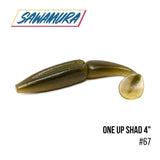 SAWAMURA One Up Shad 4" (10.5 cm) - 6pc - BS Fishing