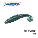 SAWAMURA One Up Shad 5" (12.5 cm) - 5pc - BS Fishing