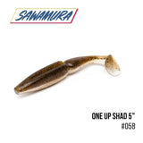SAWAMURA One Up Shad 6" (15.5 cm) - 4pc - BS Fishing