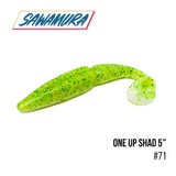 SAWAMURA One Up Shad 5" (12.5 cm) - 5pc - BS Fishing