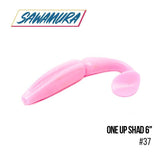 SAWAMURA One Up Shad 6" (15.5 cm) - 4pc - BS Fishing