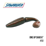 SAWAMURA One Up Shad 6" (15.5 cm) - 4pc - BS Fishing